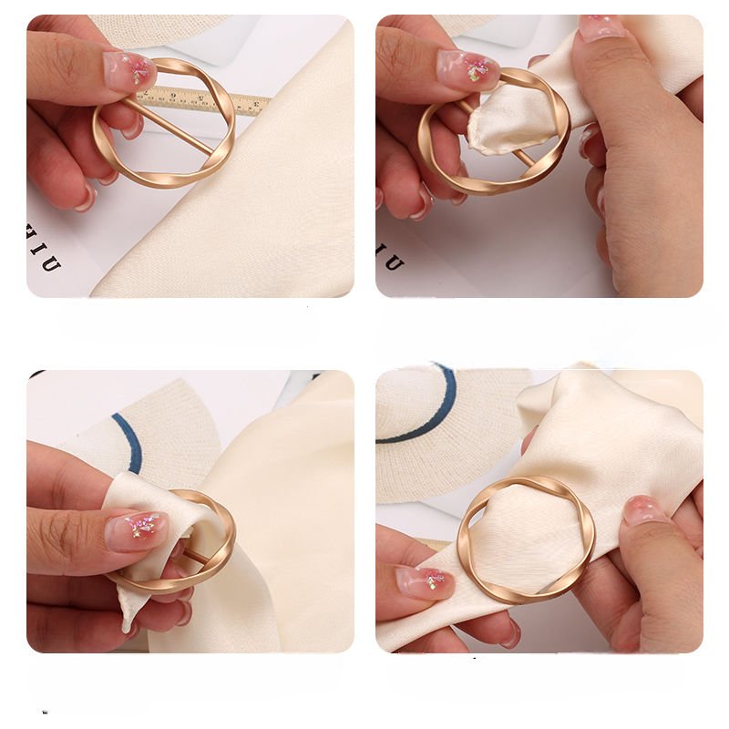 Metal Scarf Ring GTB7009
