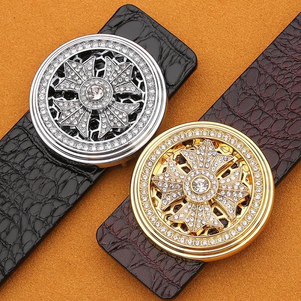 Men’s Retro Brass Belt Buckle GTB3085